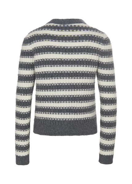Riani GESTREIFTER CARDIGAN AUS COSY KNIT