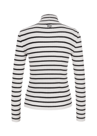 Riani GESTREIFTER ROLLKRAGEN-PULLOVER