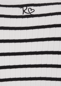 Riani GESTREIFTER ROLLKRAGEN-PULLOVER