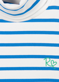 Riani GESTREIFTES ROLLKRAGEN-SHIRT