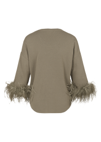 Riani GESTRICKTES LONGSLEEVE MIT FEDERN