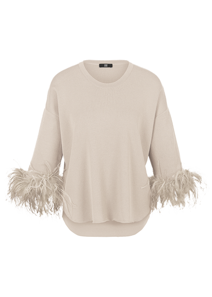 Riani GESTRICKTES LONGSLEEVE MIT FEDERN