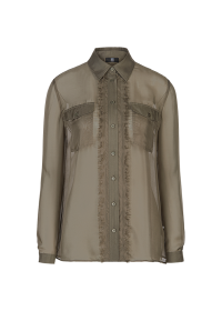 Riani HALBTRANSPARENTE CHIFFONBLUSE