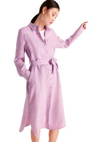 Riani HEMDBLUSENKLEID AUS LEINEN