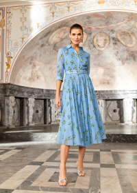 Riani HEMDBLUSENKLEID MIT BLUMENPRINT