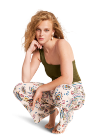 Riani HOSE MIT PROVENCE PRINT