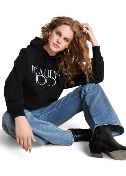 Riani JERSEY-HOODIE MIT LOGO