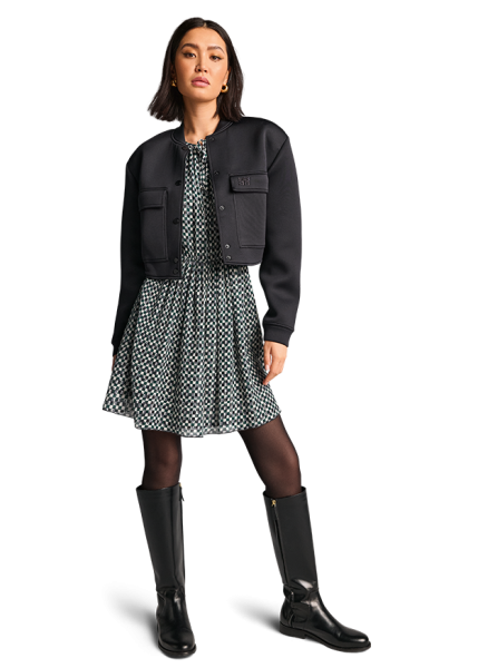 Riani KLEID MIT CHECKERS PRINT