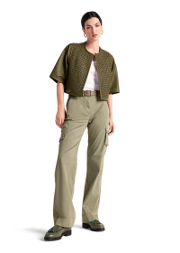 Riani KURZE LEDERJACKE MIT NETZOPTIK