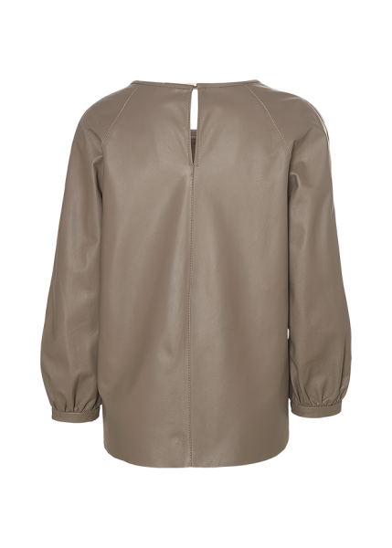 Riani LEDERBLUSE AUS LAMMNAPPA