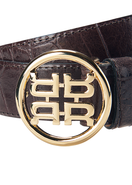 Riani LEDERGÜRTEL MIT LOGOSCHNALLE