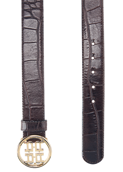 Riani LEDERGÜRTEL MIT LOGOSCHNALLE