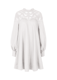 Riani LEINENKLEID MIT MACRAMÉDETAIL