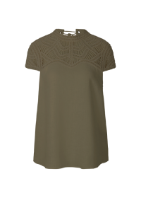 Riani MACRAMÉ-BLUSE AUS LEINEN