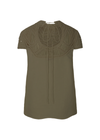 Riani MACRAMÉ-BLUSE AUS LEINEN