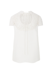 Riani MACRAMÉ-BLUSE AUS LEINEN