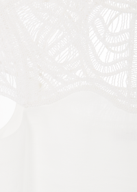 Riani MACRAMÉ-BLUSE AUS LEINEN