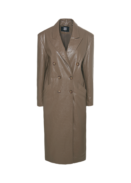 Riani MANTEL AUS VEGANEM LEDER