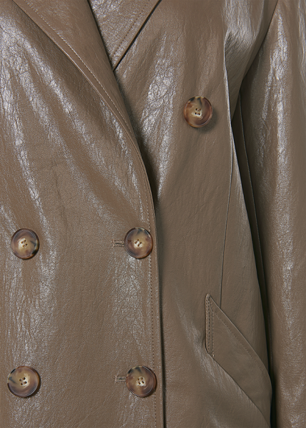 Riani MANTEL AUS VEGANEM LEDER