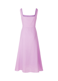 Riani MIDIKLEID AUS GARMENT DYED LEINEN