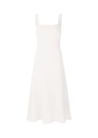 Riani MIDIKLEID AUS GARMENT DYED LEINEN