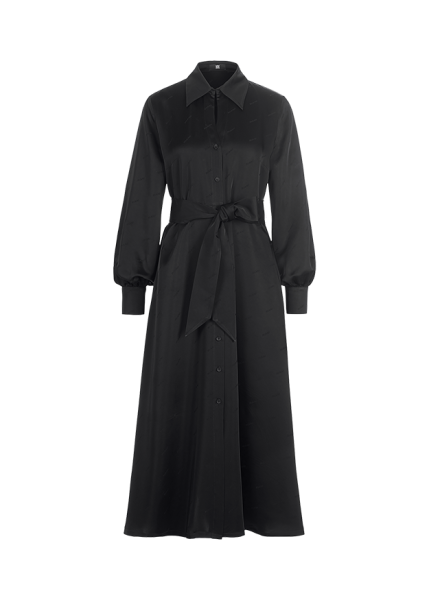 Riani MIDIKLEID AUS LOGO JACQUARD