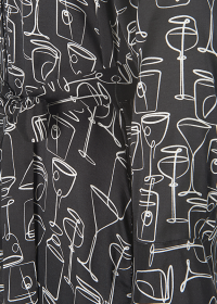 Riani MIDIKLEID MIT COCKTAIL PRINT