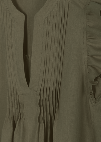 Riani MIDIKLEID MIT RÜSCHEN