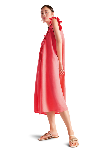 Riani MIDIKLEID MIT RÜSCHEN