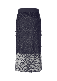 Riani MIDIROCK MIT 3D-BLUMEN