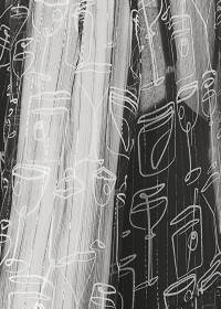 Riani MINIKLEID MIT COCKTAIL PRINT