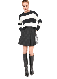 Riani MINIROCK MIT NADELSTREIFEN