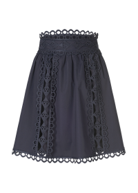 Riani MINIROCK MIT SPITZENBÄNDERN