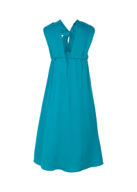 Riani NECKHOLDER-KLEID AUS HAMMERED SATIN