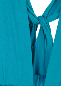 Riani NECKHOLDER-KLEID AUS HAMMERED SATIN