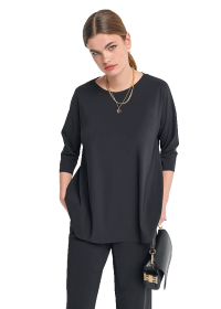 Riani OVERSIZED SHIRT MIT RUNDHALSAUSSCHNITT