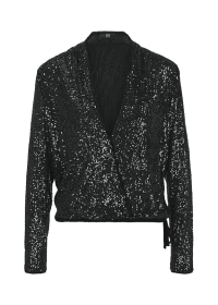 Riani PAILLETTENBLUSE MIT V-AUSSCHNITT