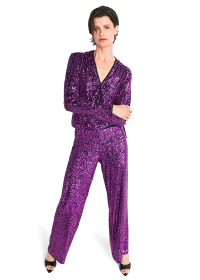 Riani PAILLETTENBLUSE MIT V-AUSSCHNITT