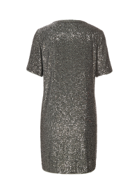 Riani PAILLETTENKLEID MIT KURZEN ÄRMELN