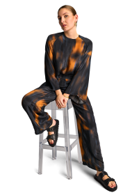 Riani PALAZZOHOSE MIT SHADOW PRINT