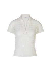 Riani POLOSHIRT AUS LINEN MIX