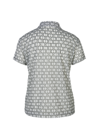 Riani POLOSHIRT MIT LOGO TULLE