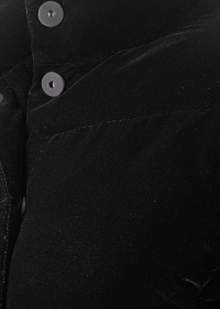 Riani PUFFER JACKET AUS SAMT