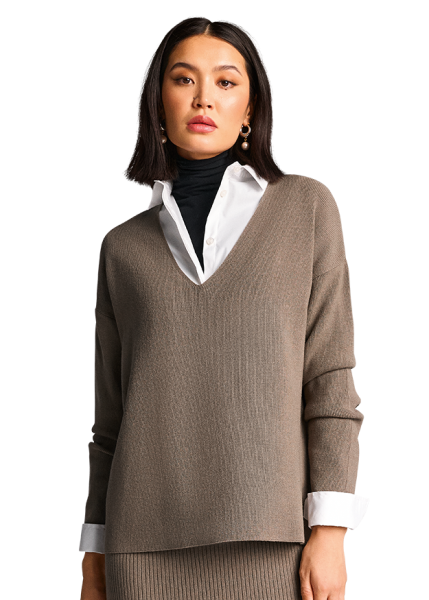 Riani PULLOVER MIT V-AUSSCHNITT