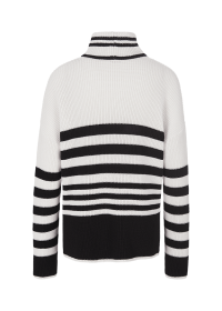 Riani ROLLKRAGEN-PULLOVER MIT STREIFEN