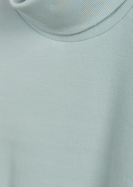 Riani ROLLKRAGEN-SHIRT AUS RIB JERSEY