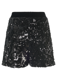 Riani SAMTSHORTS MIT PAILLETTEN