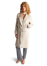 Riani SHINY-TWEED-MANTEL