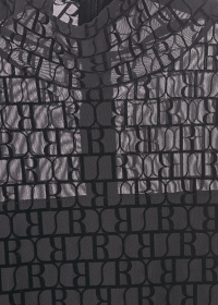 Riani SHIRT AUS LOGO TULLE