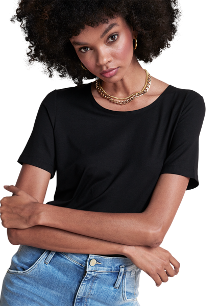 Riani SHIRT MIT RUNDHALSAUSSCHNITT